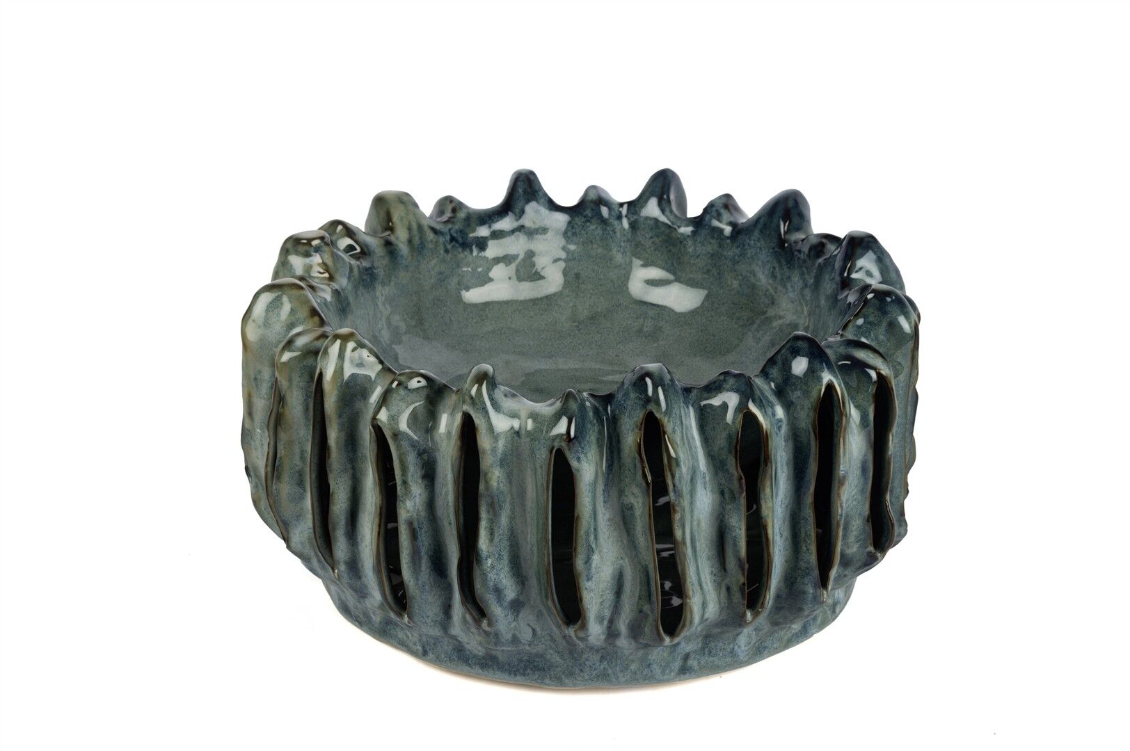 Turkuvaz Kafes Dek Tabak 34x19cm
