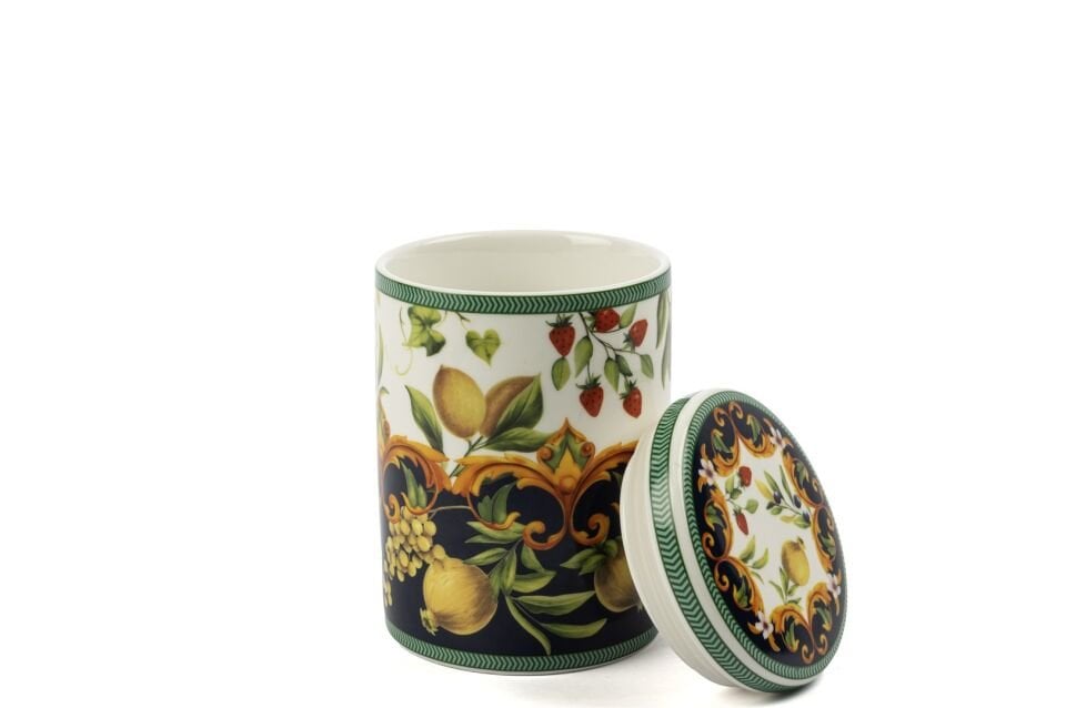 Capri Flora Kavanoz 650ml 10x14cm