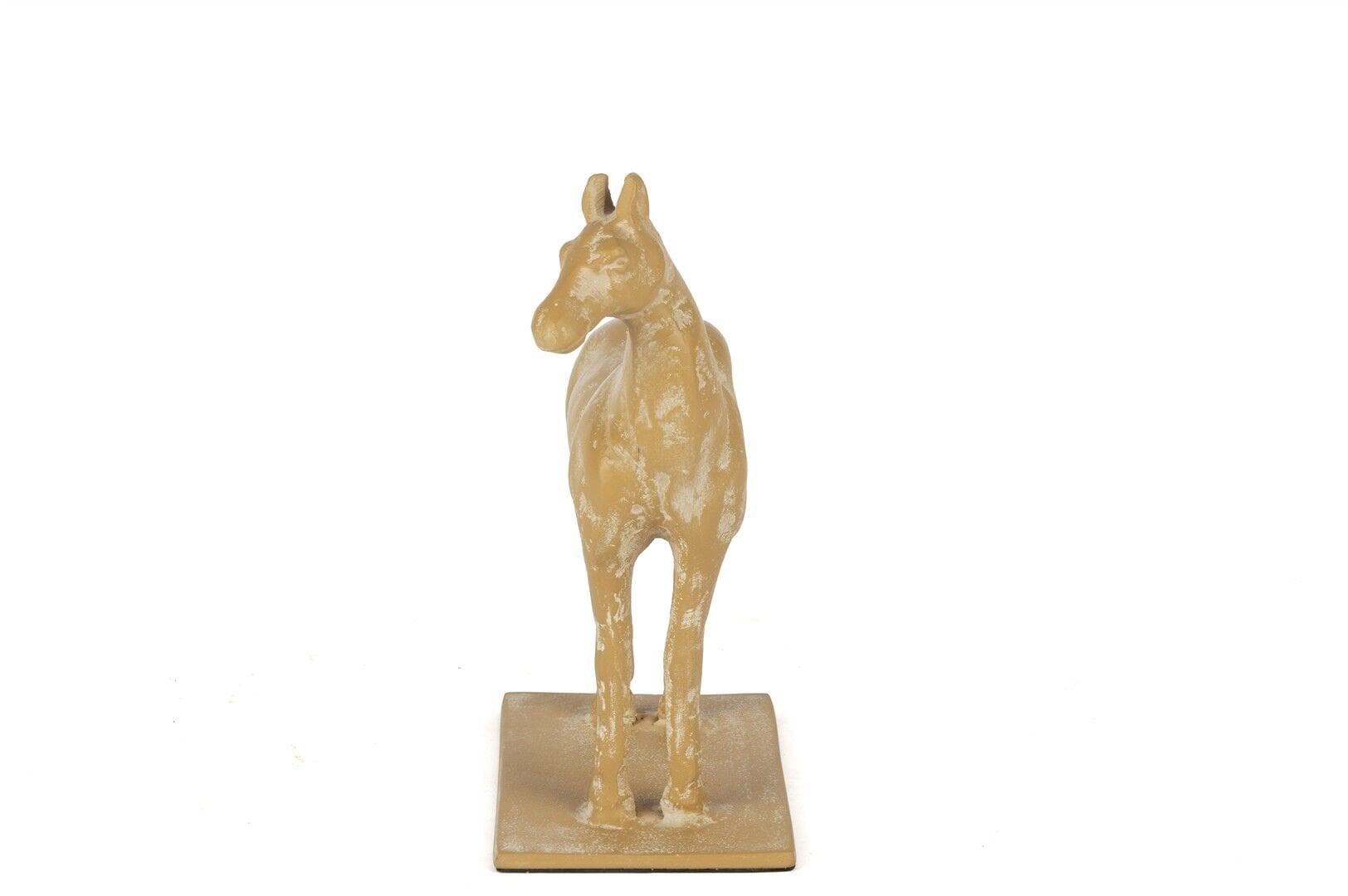 Horse Kiremit Alçı Dek Obje18x23cm