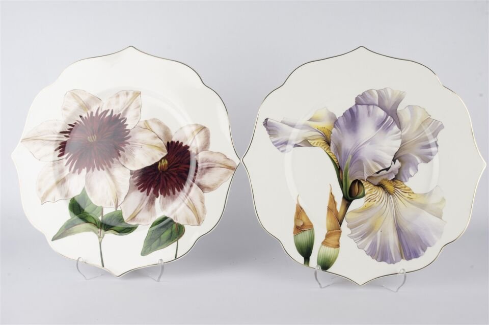 Art Of Botanical lila 2li Servis Tabağı 28cm