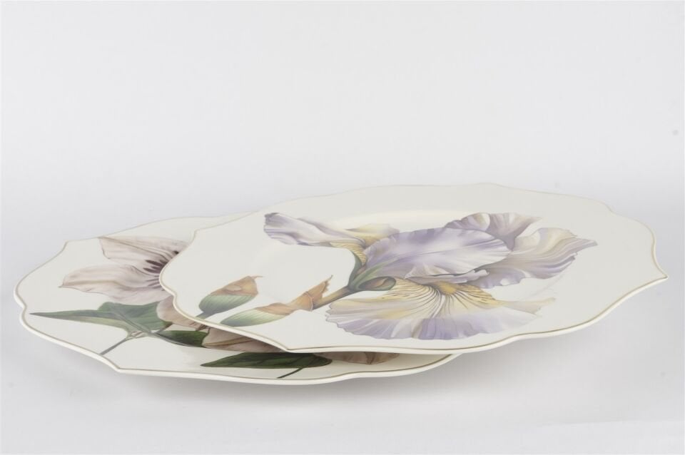 Art Of Botanical lila 2li Servis Tabağı 28cm