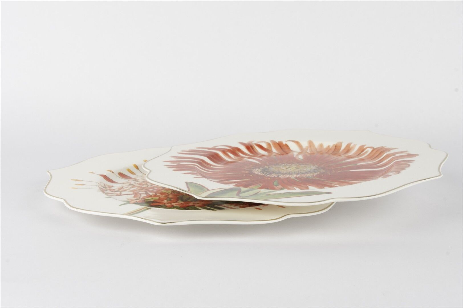 Art Of Botanica Kırmızı 2li Tatlı Tabağı 21cm