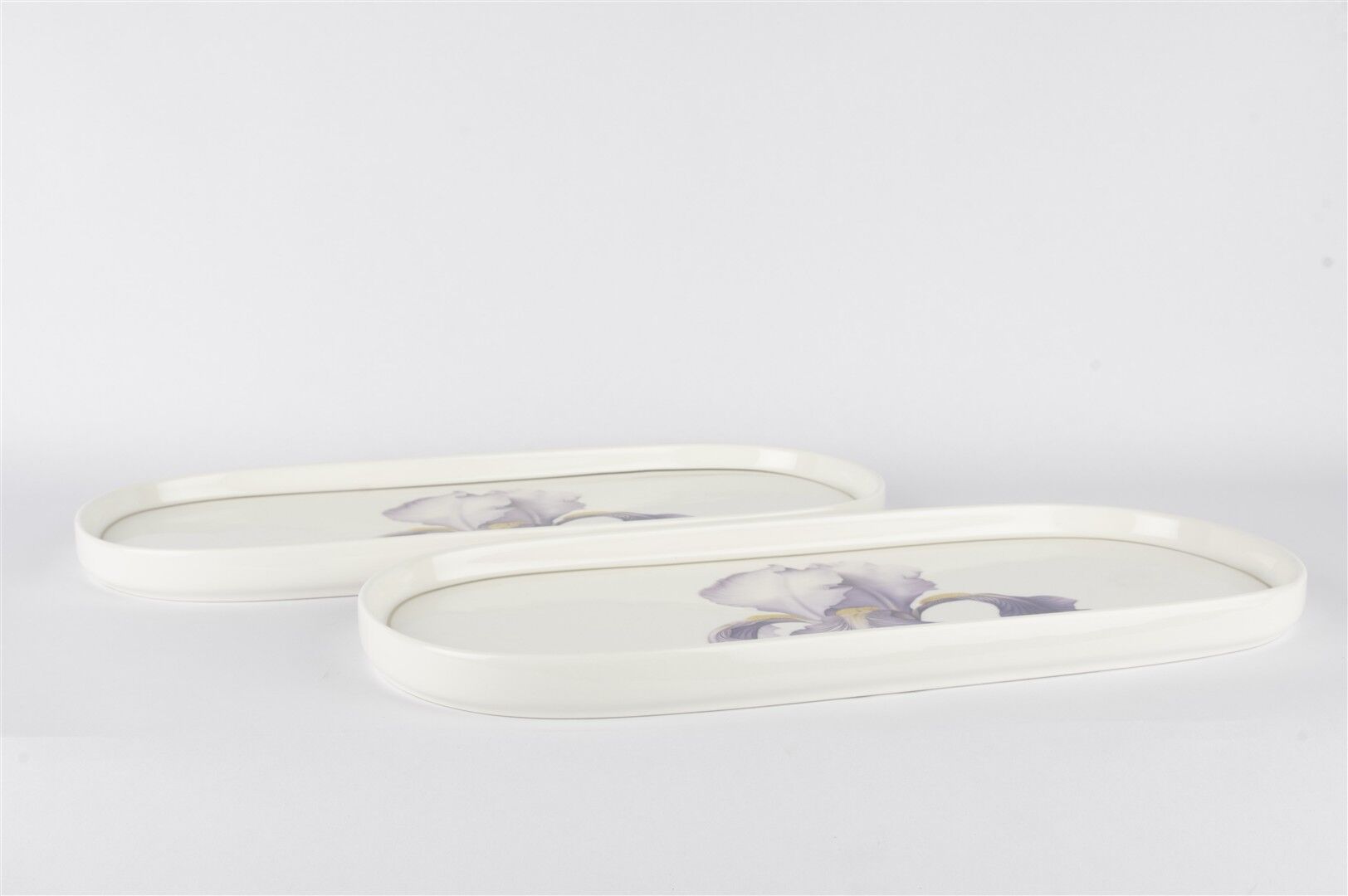 Art Of Botanica Lila 2li Oval Tabak 35x15cm