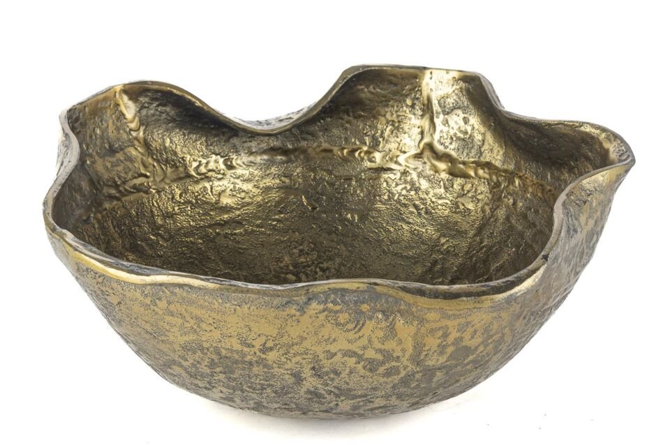 Antik Gold Dekor Kase 38x36x16cm