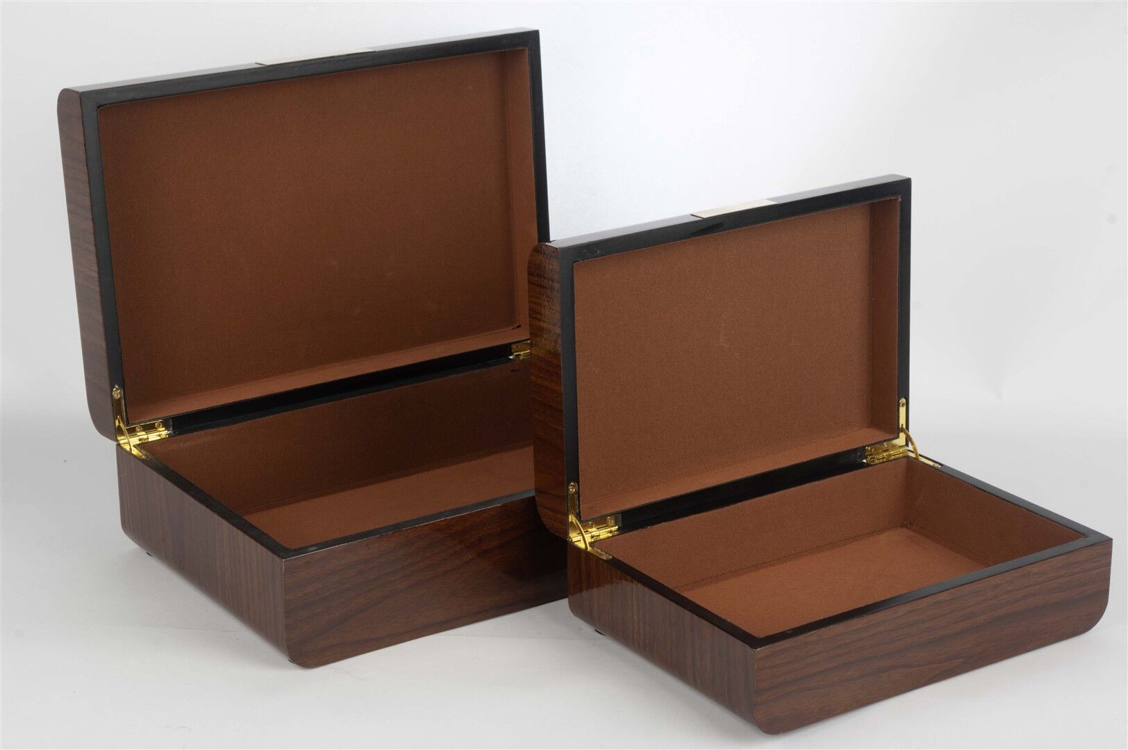 2 li Ahşap Gold Dek Kutu 24x16x8cm30x20x10cm