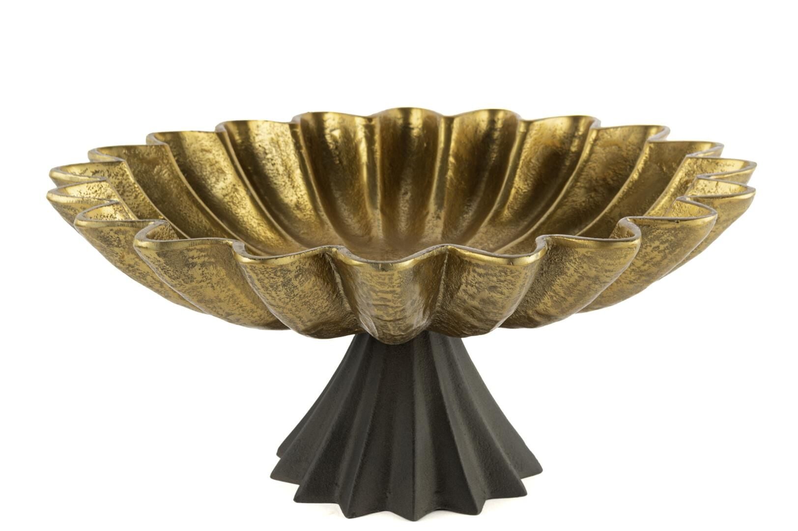Liny Gold Ayaklı Dekor Kase 40x18cm