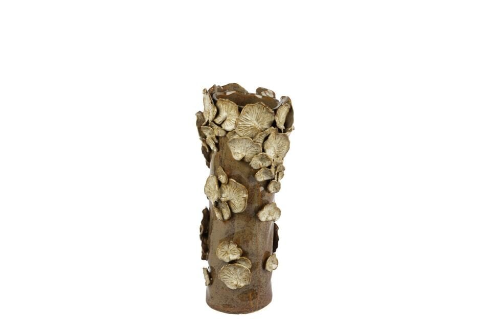 Krem Mantar vazo 16x36cm