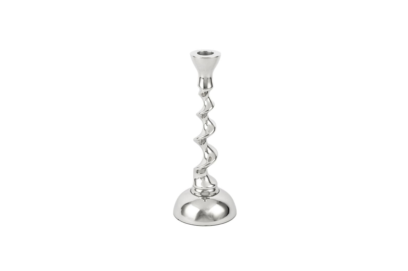 Twist Silver Metal Mumluk 9x23