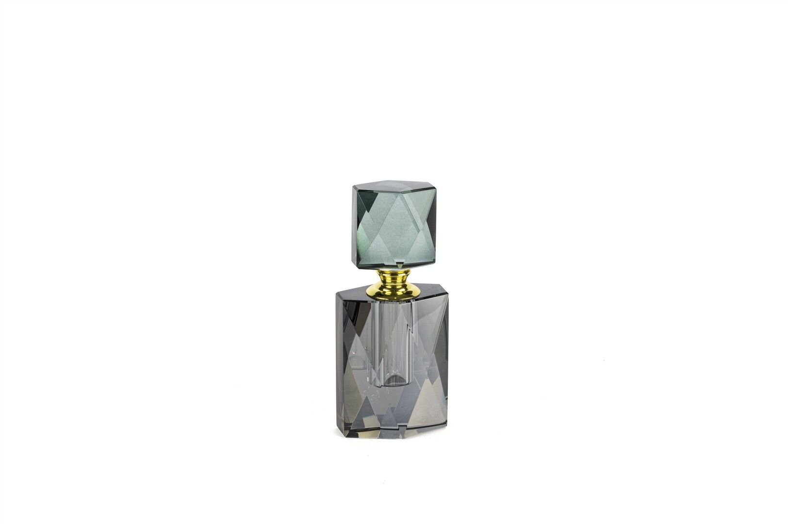Kristal Füme Şİşe 14x6cm