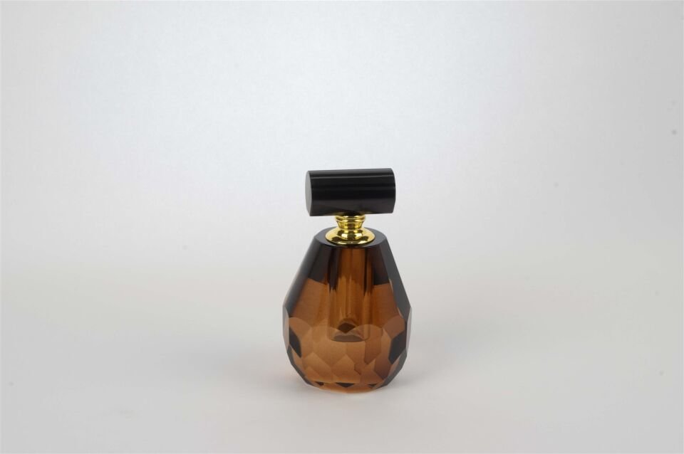 Kristal Amber Şişe 8x7x13cm