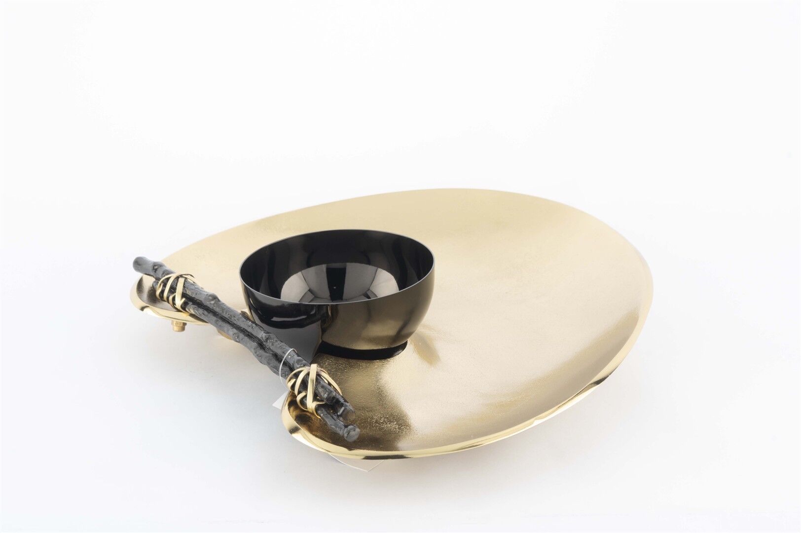 Gold Tel Sarma Kaseli Tabak 25x29cm