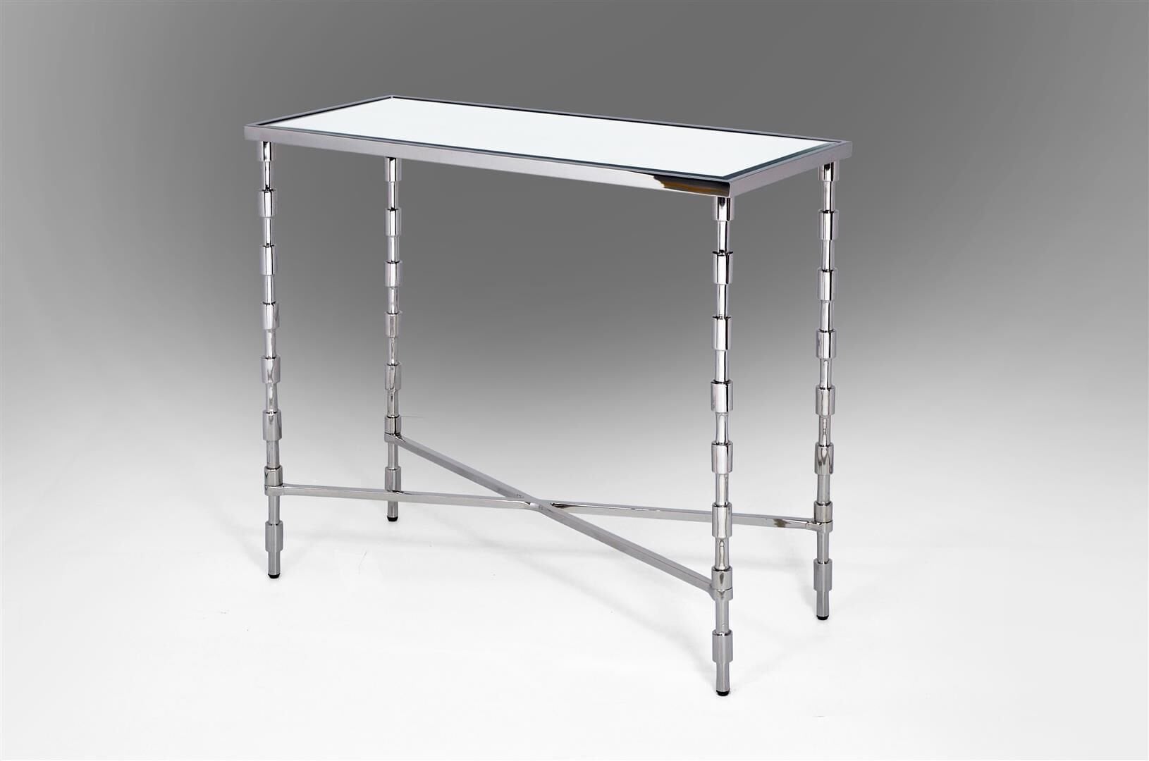 Aynali Metal Ayaklı Konsol 98x41x84cm