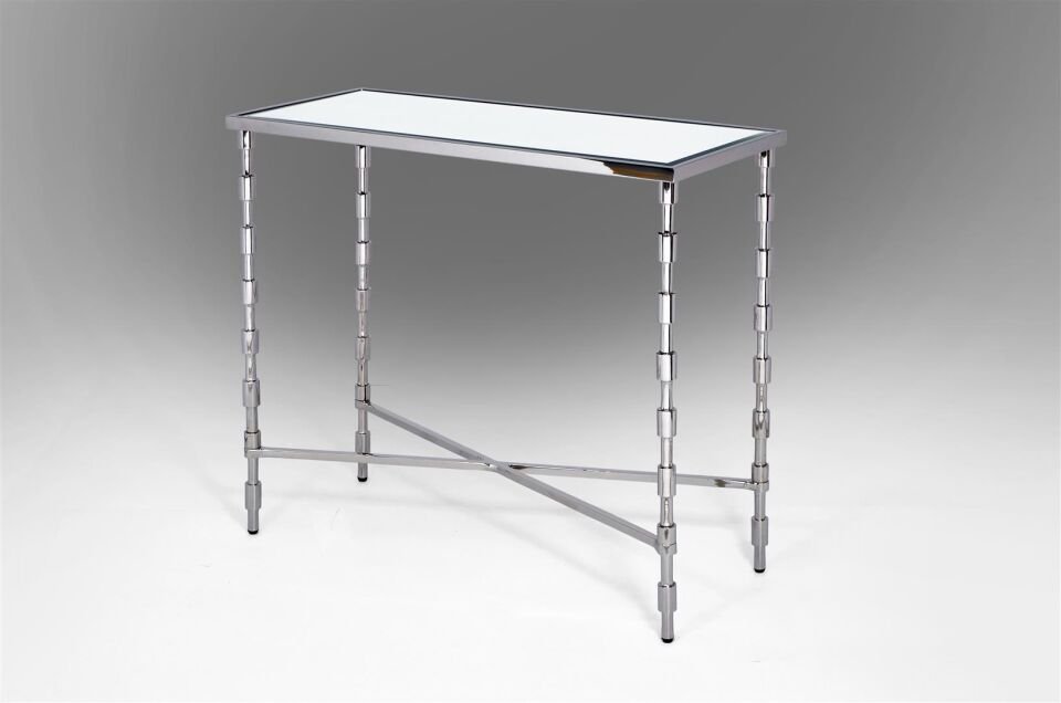 Aynali Metal Ayaklı Konsol 98x41x84cm