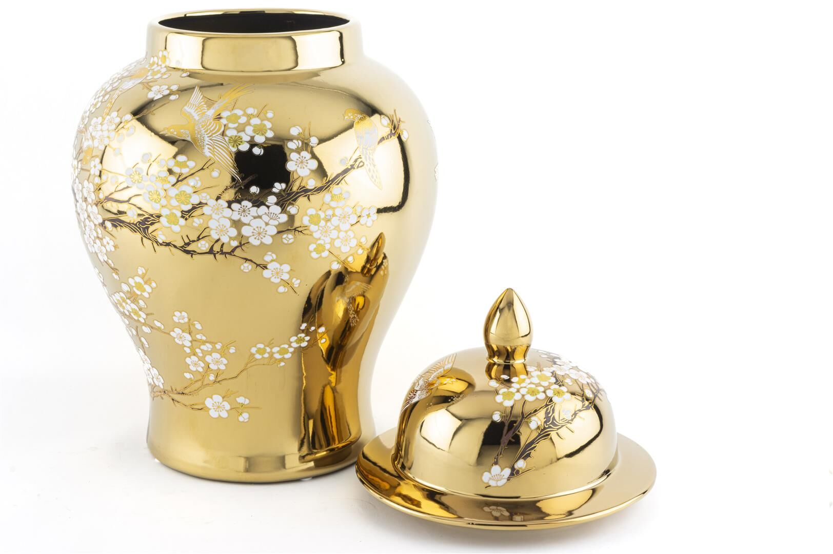 Gold Sakura Küp 27x47cm