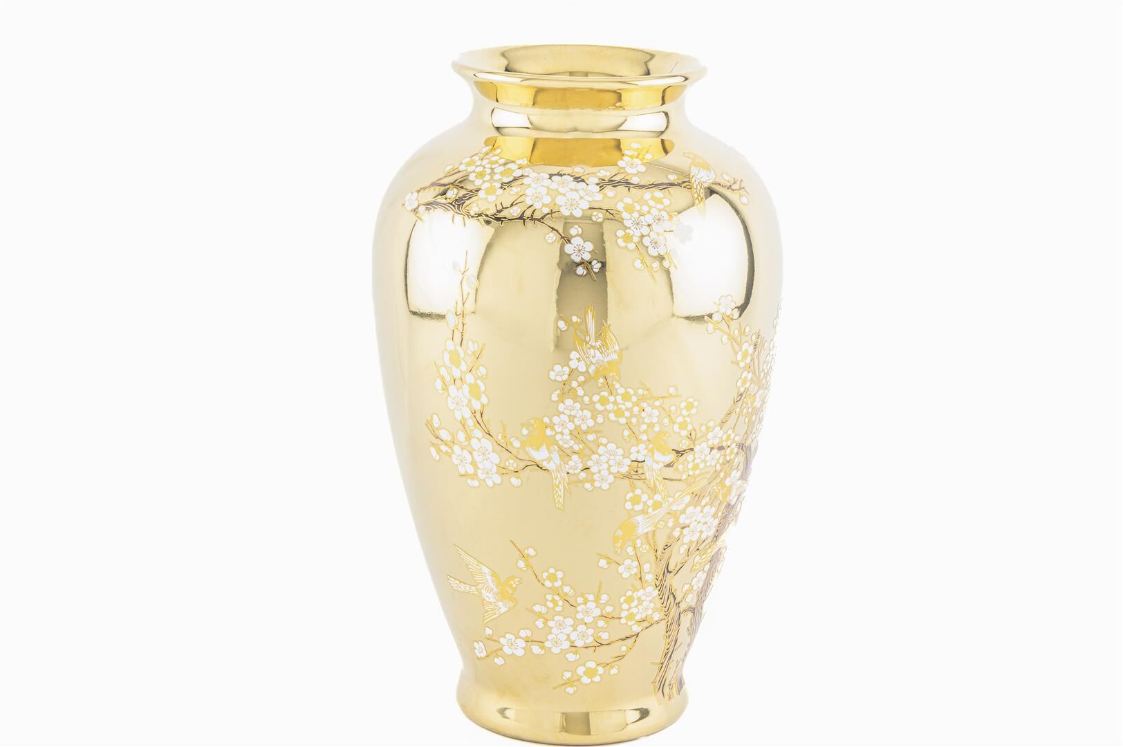 Gold Sakura Vazo 19x30cm