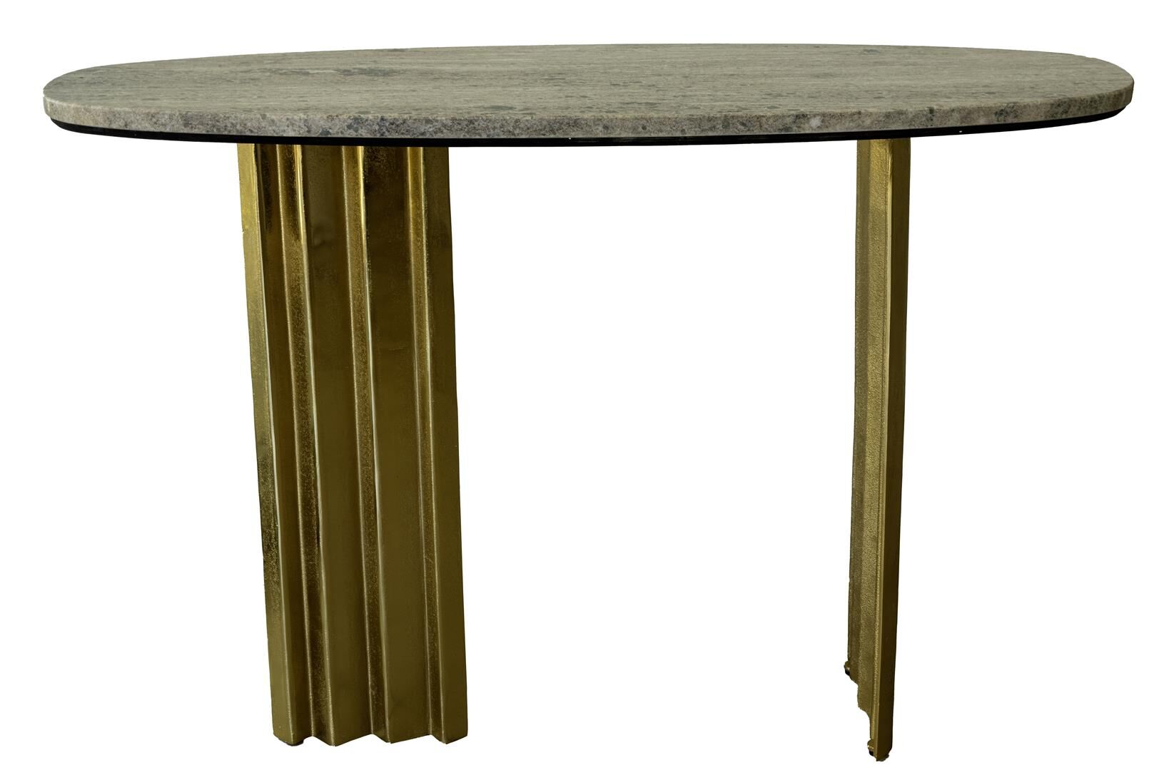Mermer Gold Metal Ayaklı Konsol 120x36x82cm
