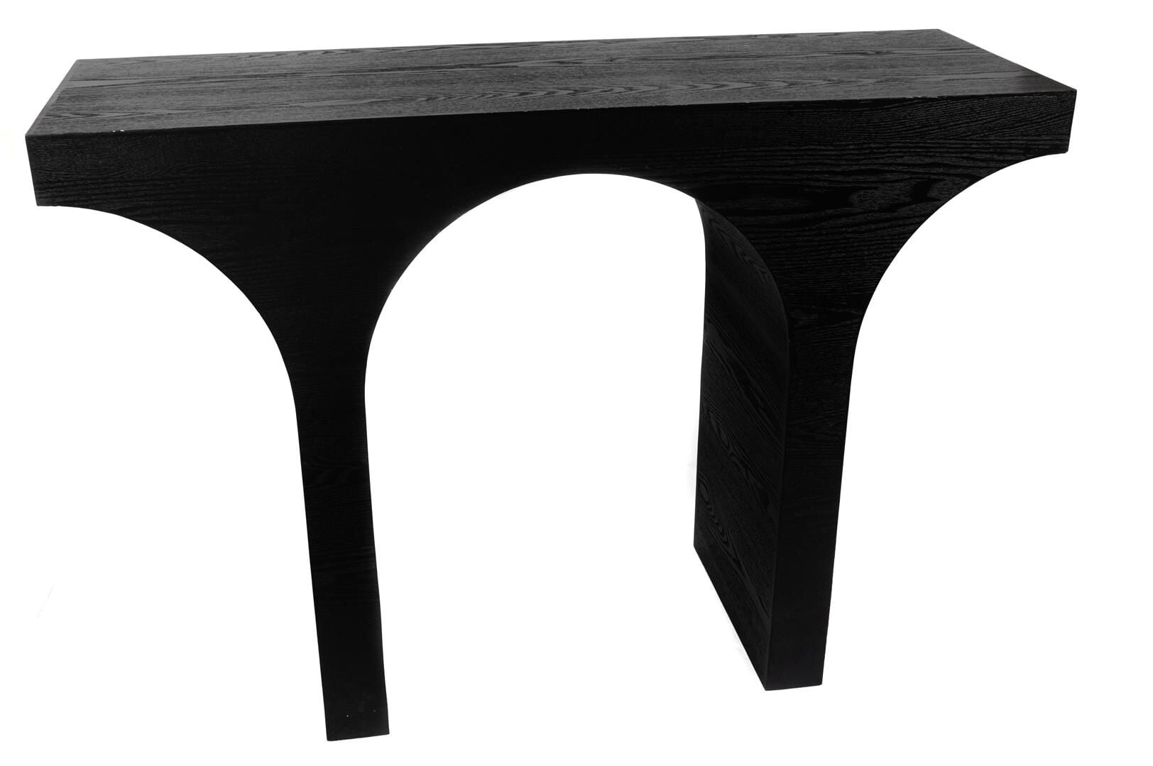 Siyah Ahşap Konsol 115x38x80cm