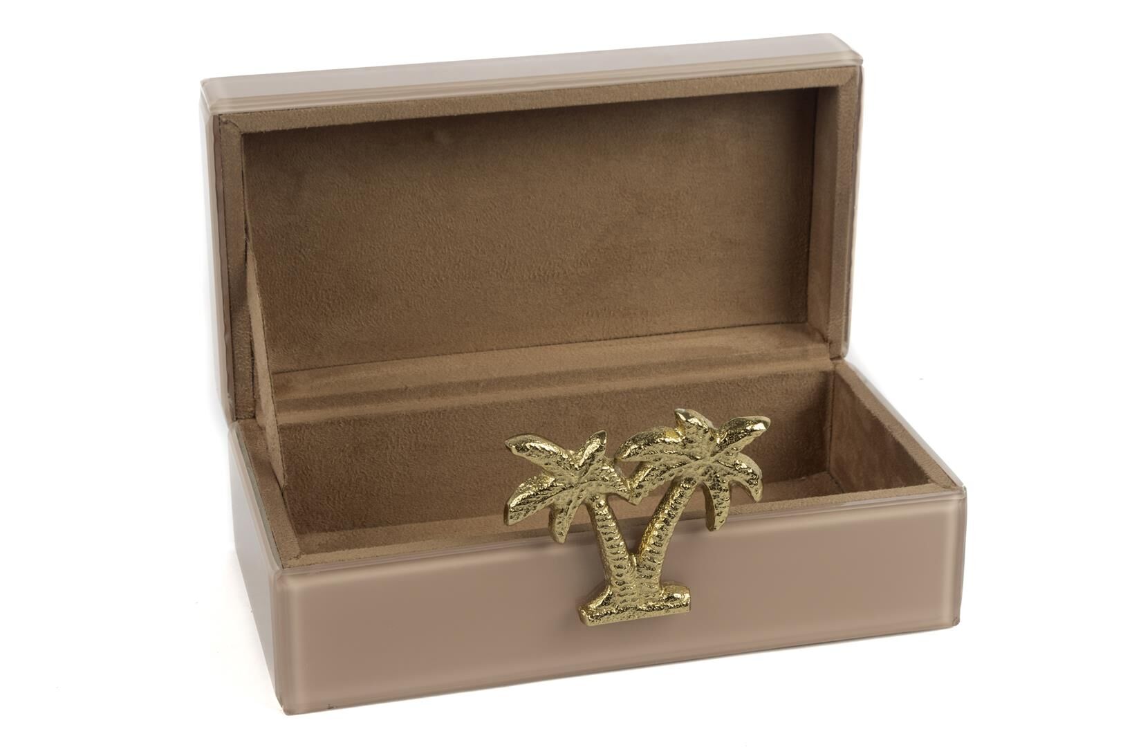 Gül Kurusu Gold Kulplu Kutu 21x11x8cm