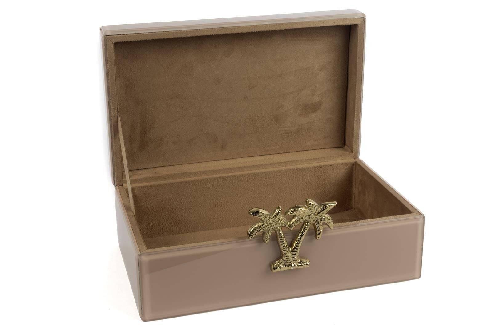 Gül Kurusu Gold Kulplu Kutu 26x16x10cm