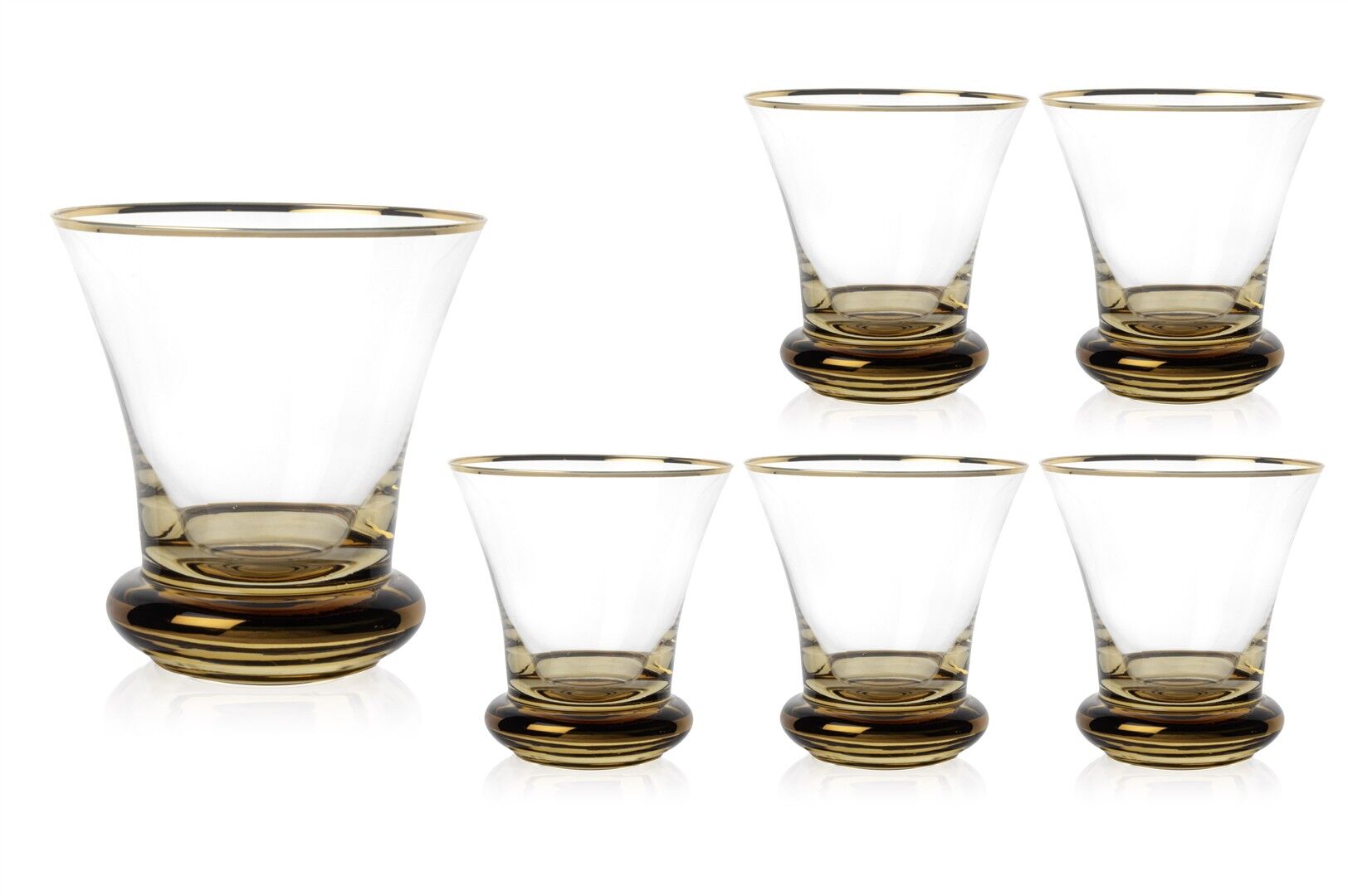 Roxy 6lı Kahverengi Dondurmalık 340ml