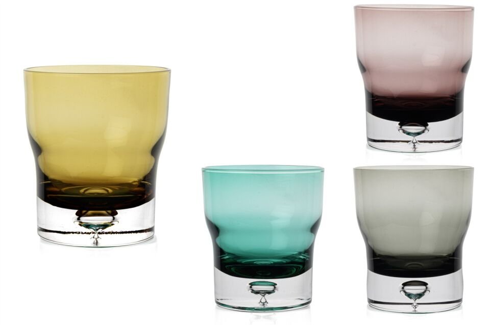 Asorti 4Renk Meşrubat Bardağı 350ml