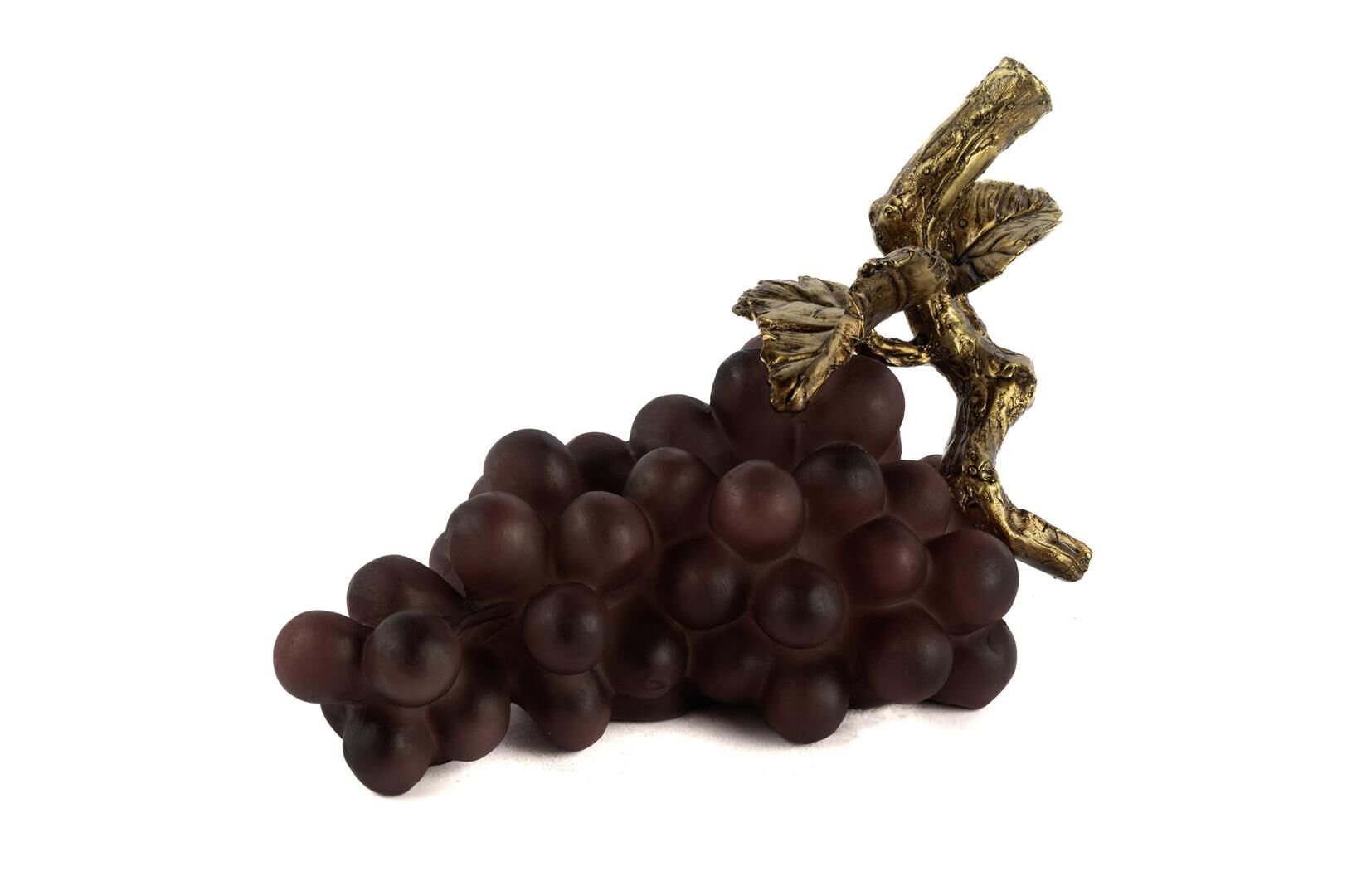 Bordo Gold Üzüm Dekor Obje 27x19cm