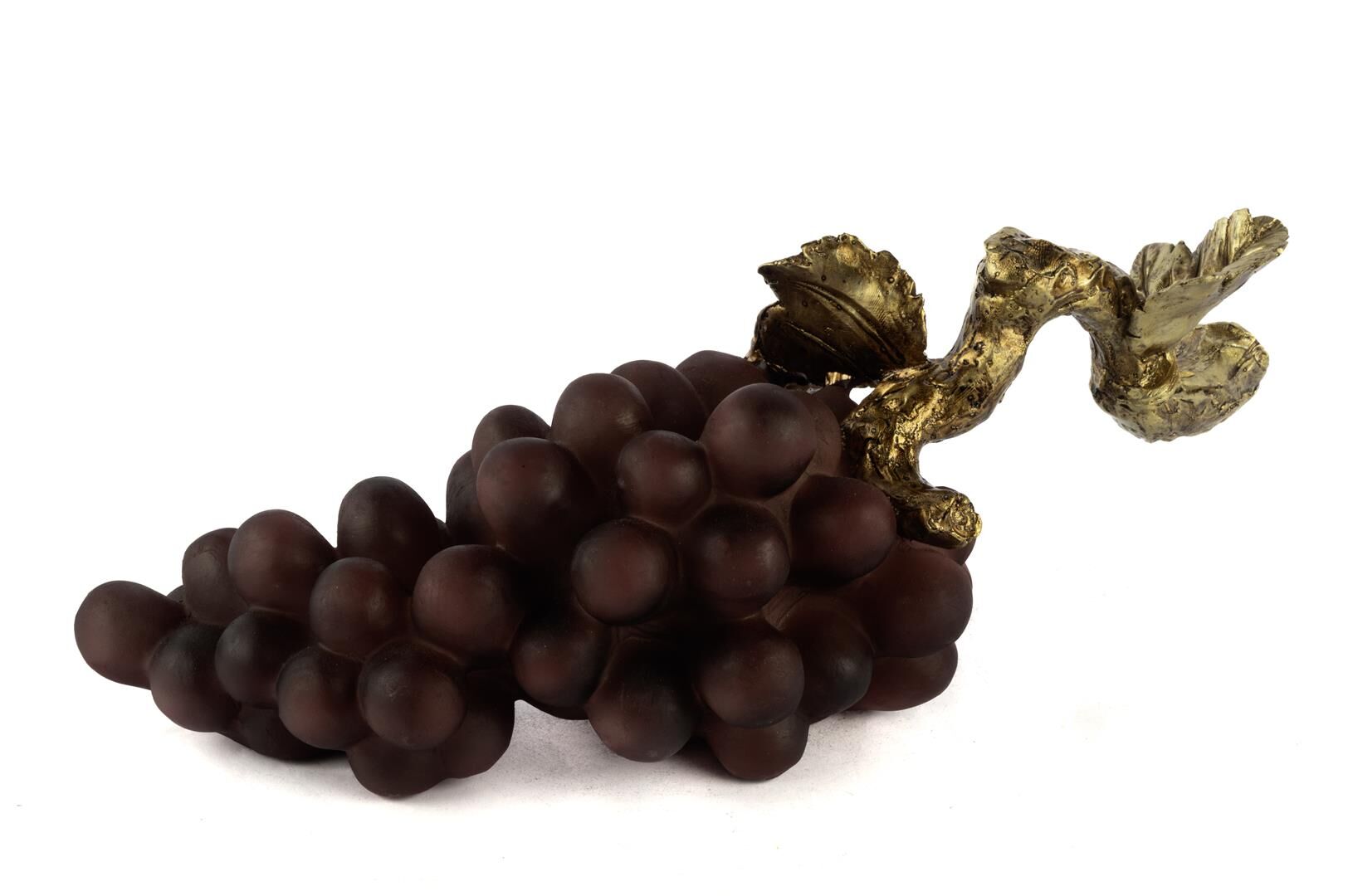 Bordo Gold Üzüm Dekor Obje 36x14cm