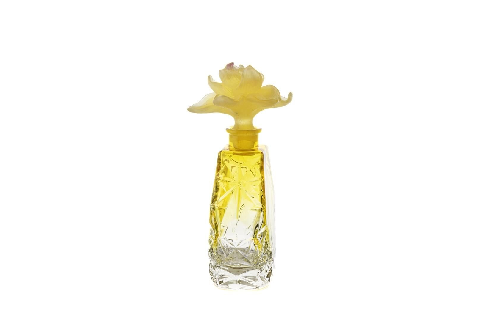 Sarı Cam Şişe 20cm 300ml