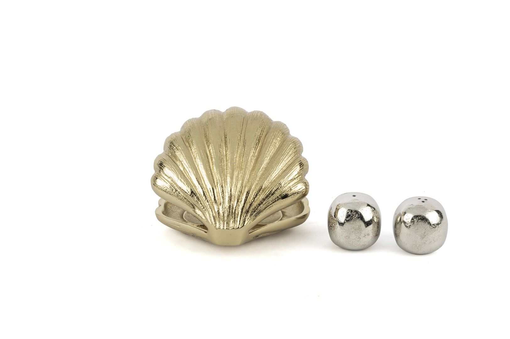 Antik Gold Silver Tuzluk 13x10cm