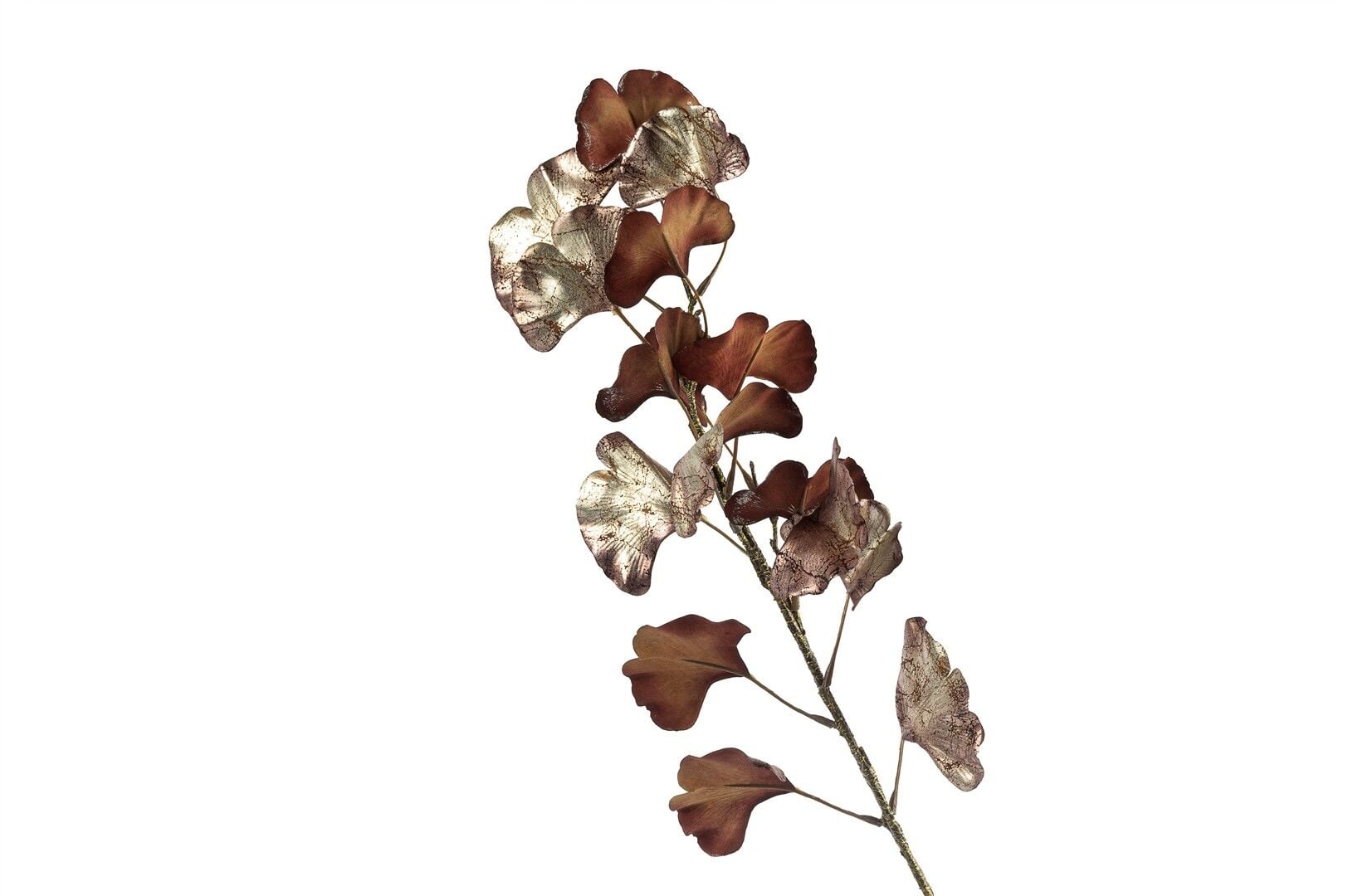 Ginko Bordo Yapay Çiçek 81cm
