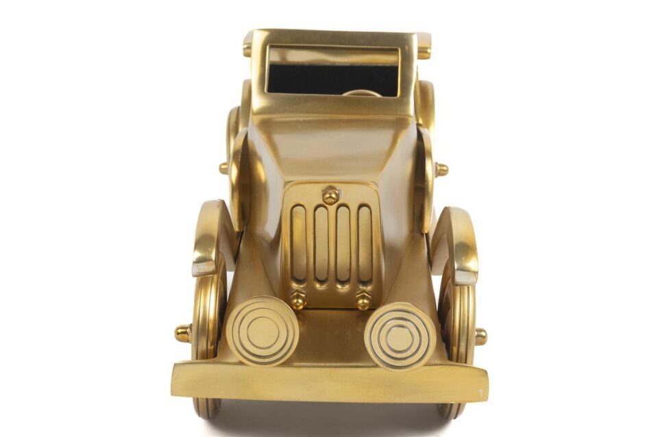Gold Araba Dekor Obje 40x14x12cm