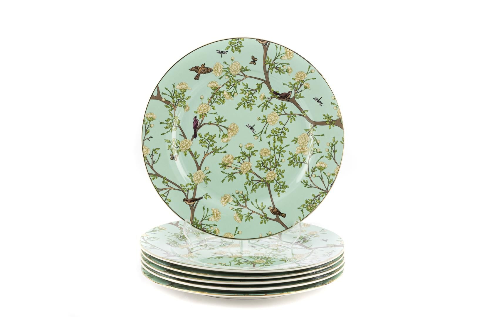 Secret Garden 6lı Pasta Tabağı 22cm