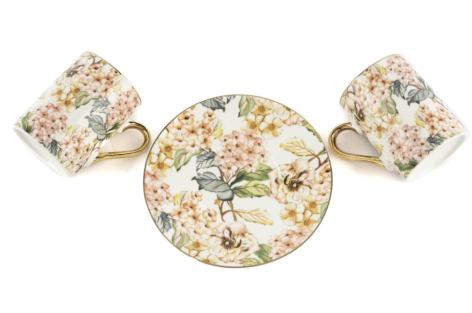 Floral Land 6lı Kahve Fincanı Seti 90cc