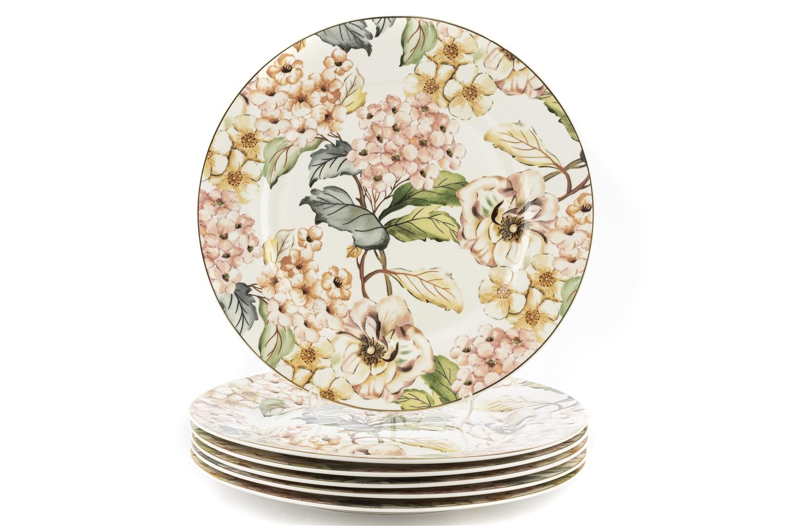 Floral Land 6lı Servis Tabağı 27cm