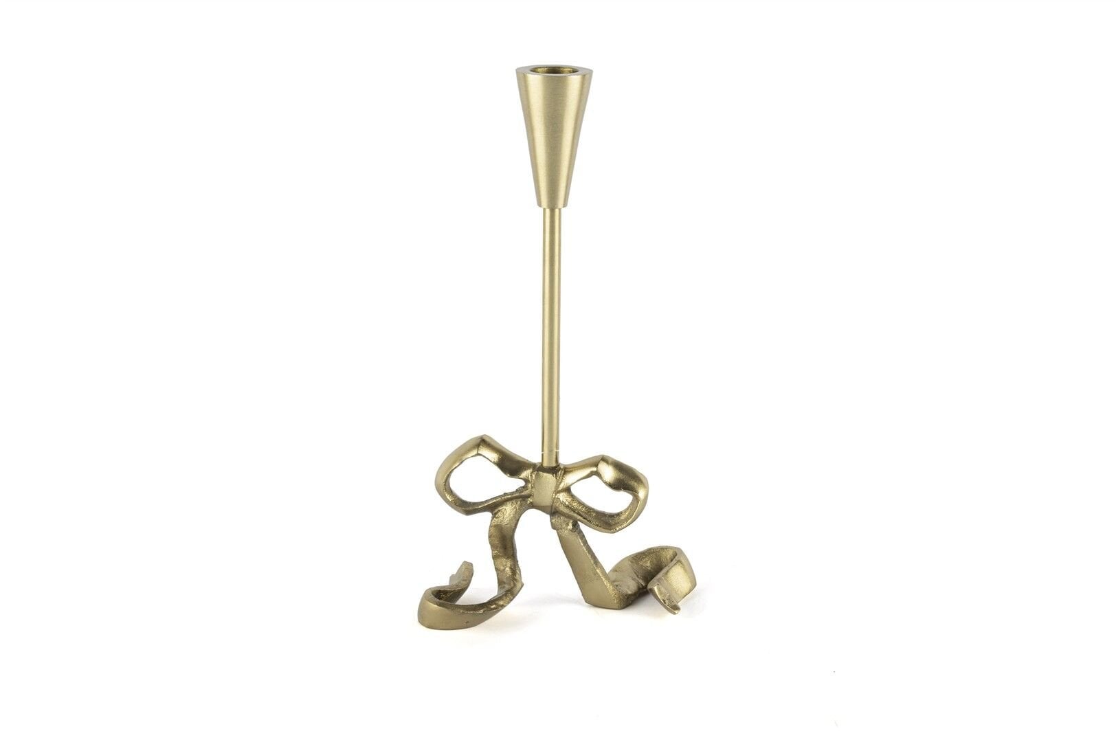 Eskitme Gold Fiyonk Mumluk 36x16cm
