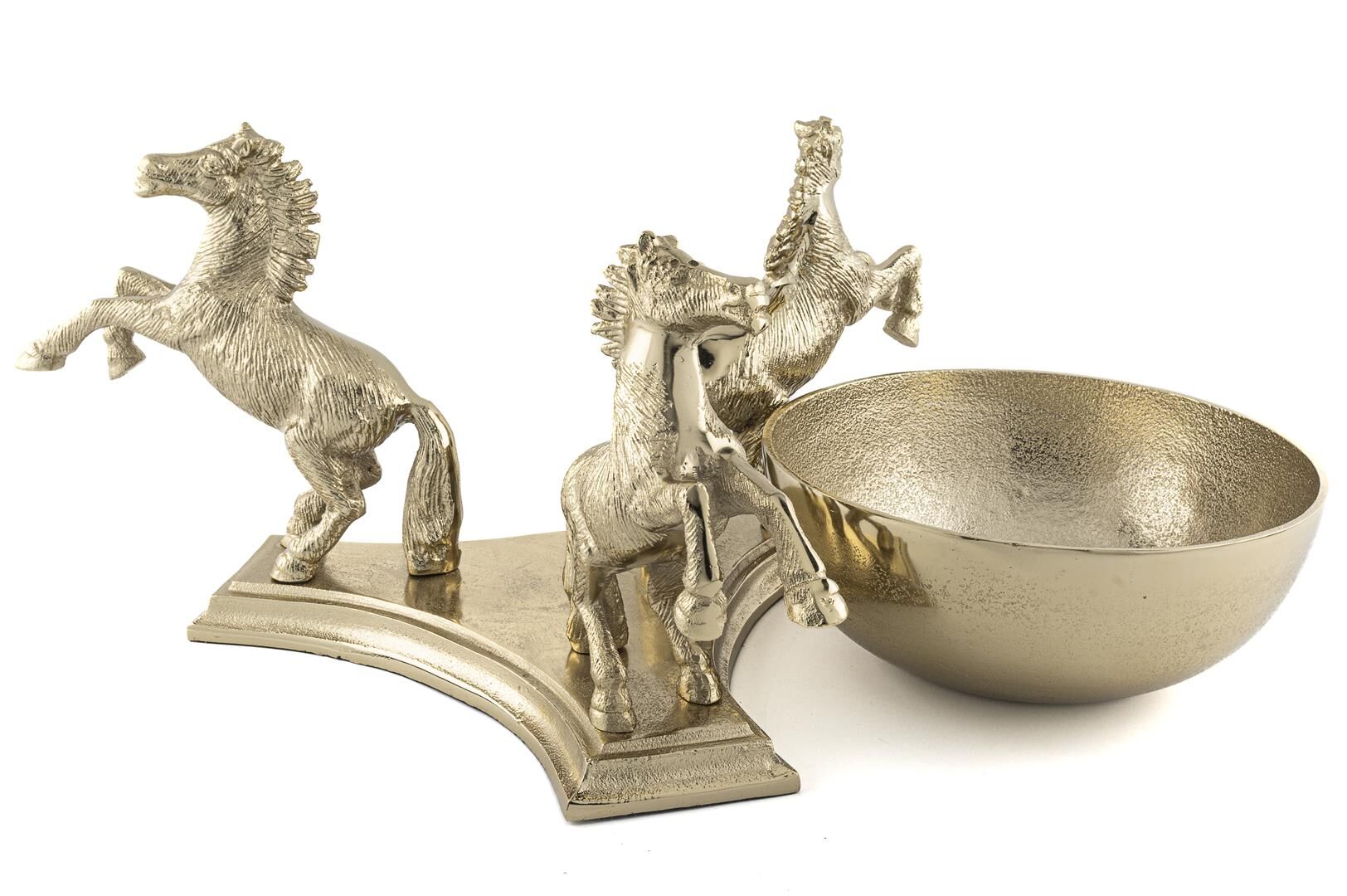 Gold Atlı Kase 50x24cm