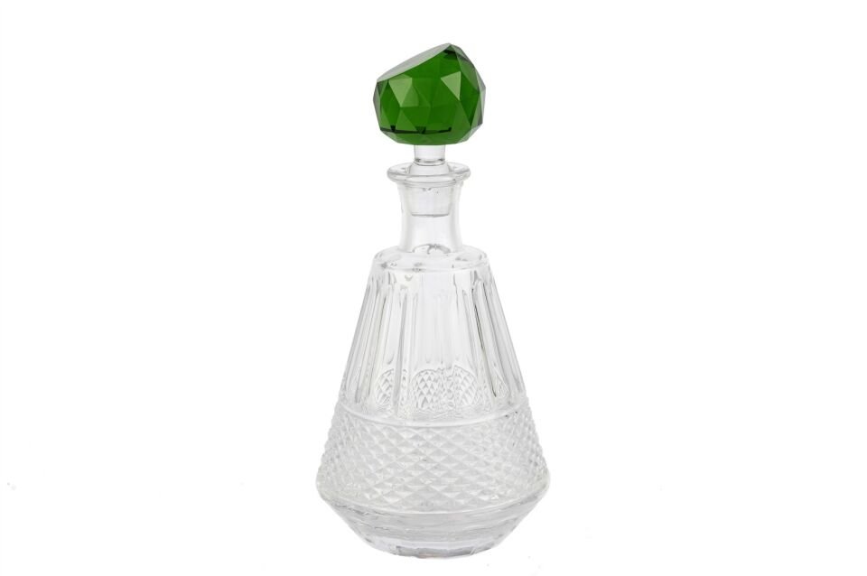 Royal-Hex Cam Yeşil Yuv Kapaklı Dek Şişe15x30cm